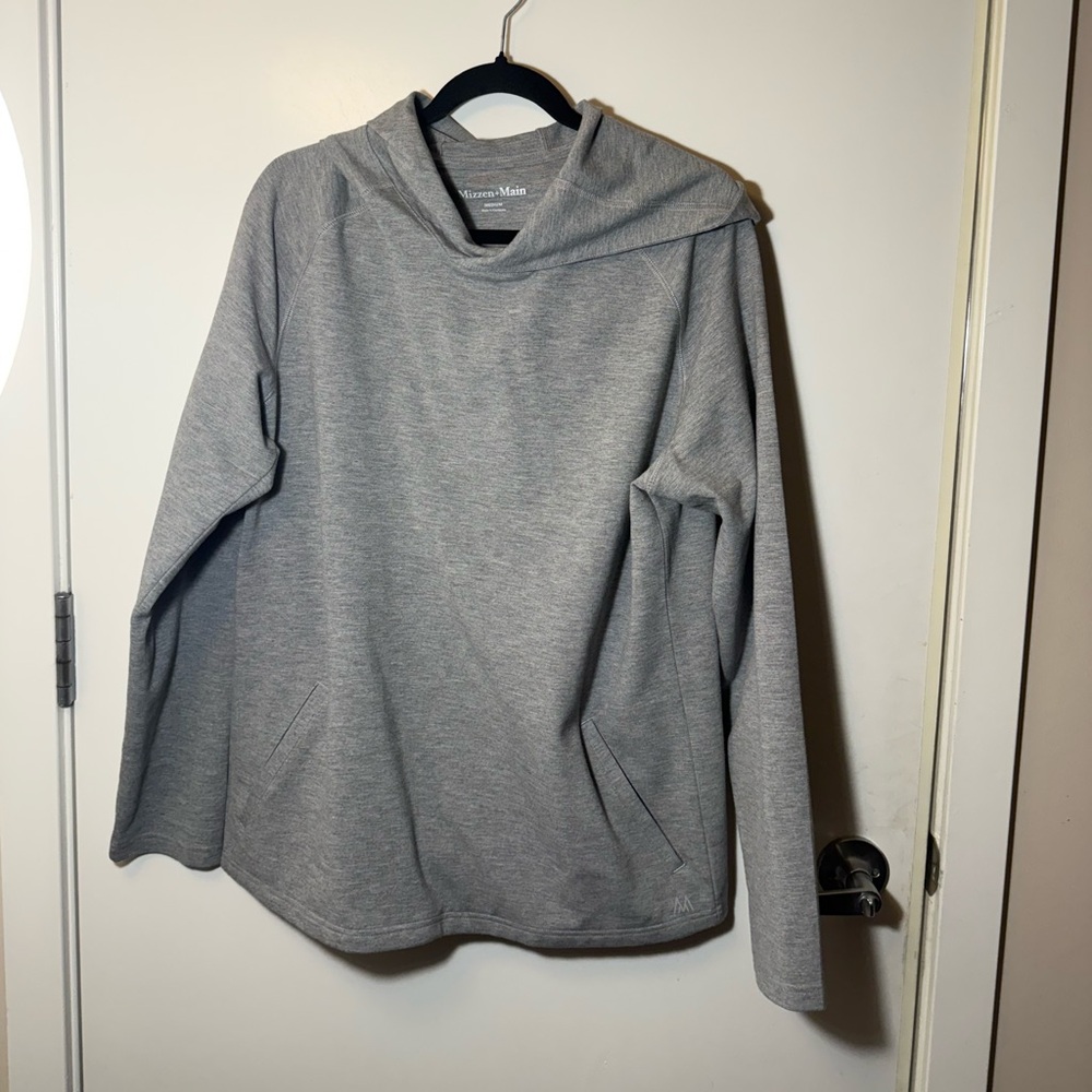 Mizzen+Main Heather Gray Hoodie